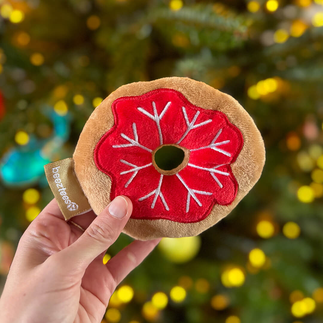 Beeztees - Kerst Sneeuwpop Rood (23,5 cm)