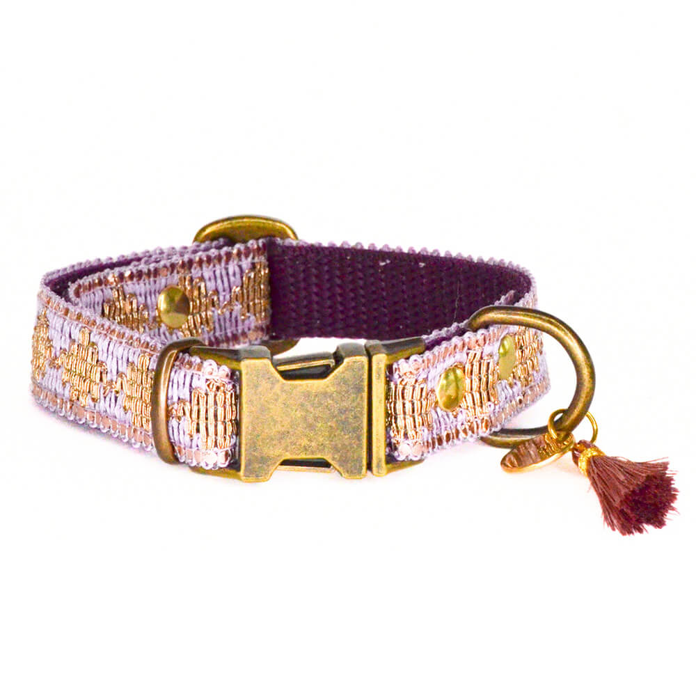 Rockxdogs - Halsband Glitter up! - Lilac