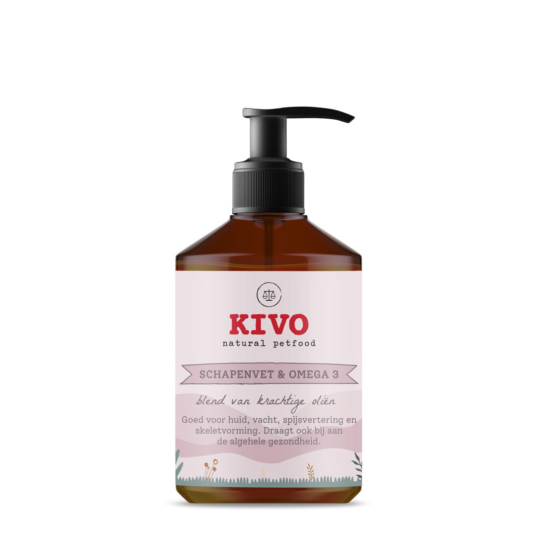 Kivo Petfood Schapenvet & Omega 3 - 500 ml