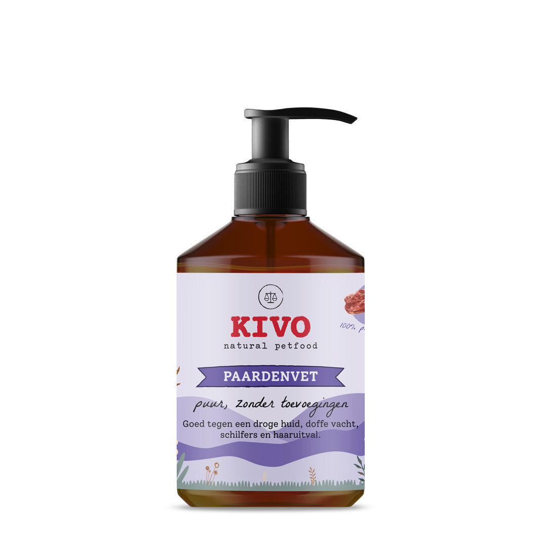 Kivo Petfood Paardenvet - 500 ml