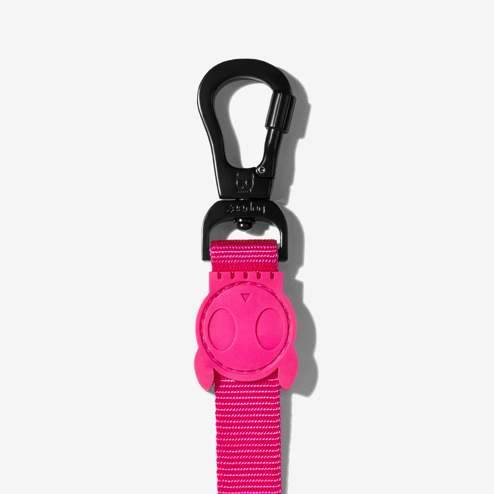 Zee.Dog - Riem Pink Led