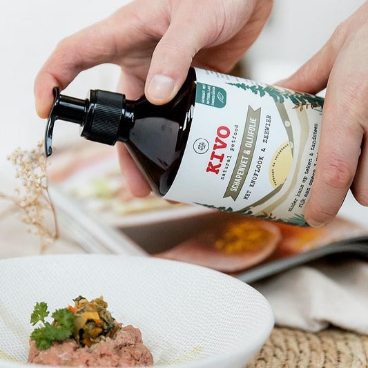 Kivo Petfood Schapenvet & Olijfolie - 500 ml