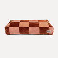 DOGGUO - Block hondenmand - Brown/Beige/Peach