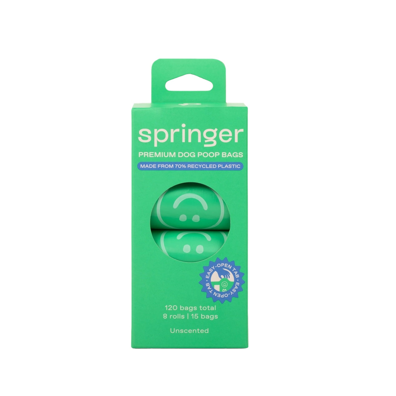 Springer - Premium Dog Poop Bags - 20 Rolls + Dispenser