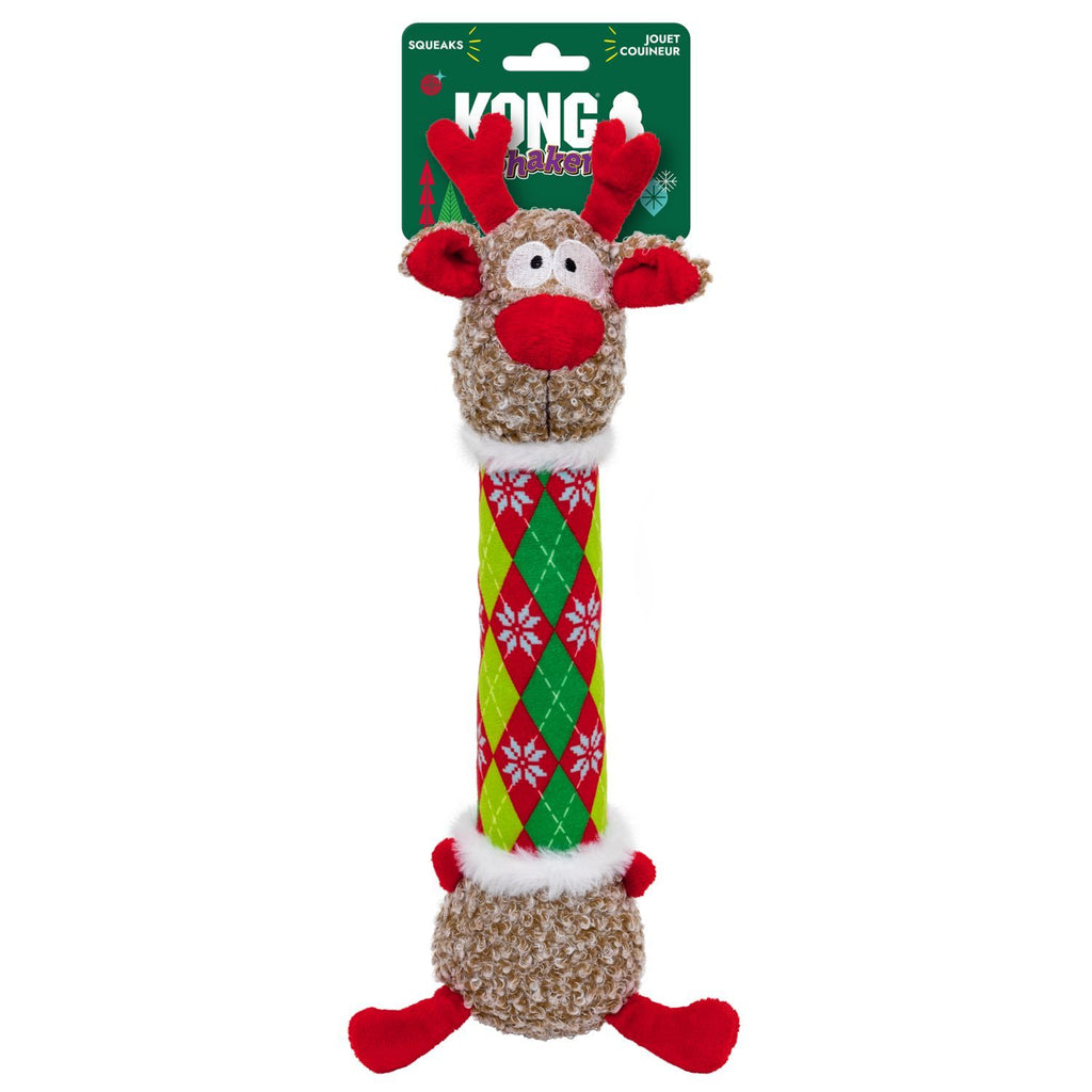 KONG - Holiday Shakers Luvs Argyle Rendier (35 cm)