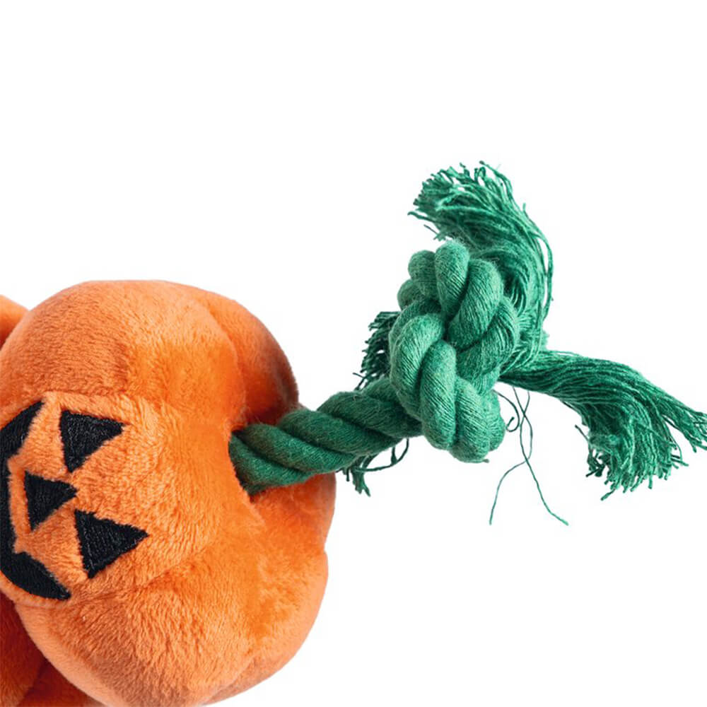 Beeztees - Halloween Pompoenen met Touw (25 cm)