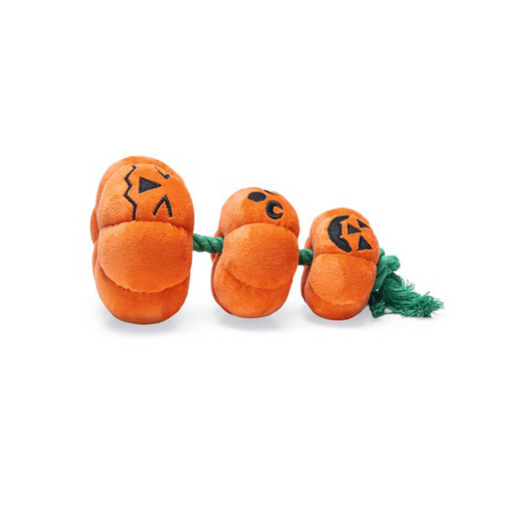 Beeztees - Halloween Pompoenen met Touw (25 cm)