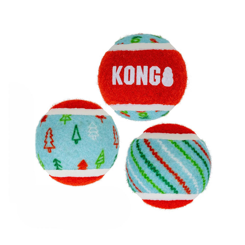 KONG - Holiday Squeakair Ball - 1 stuk (6,5 cm)