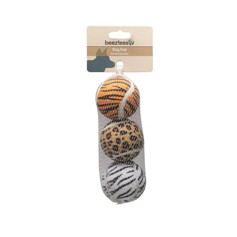 Beeztees - Jungle Ballen - 3 stuks