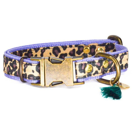 Rockxdogs - Halsband Go Wild! - Boho Purple Panter