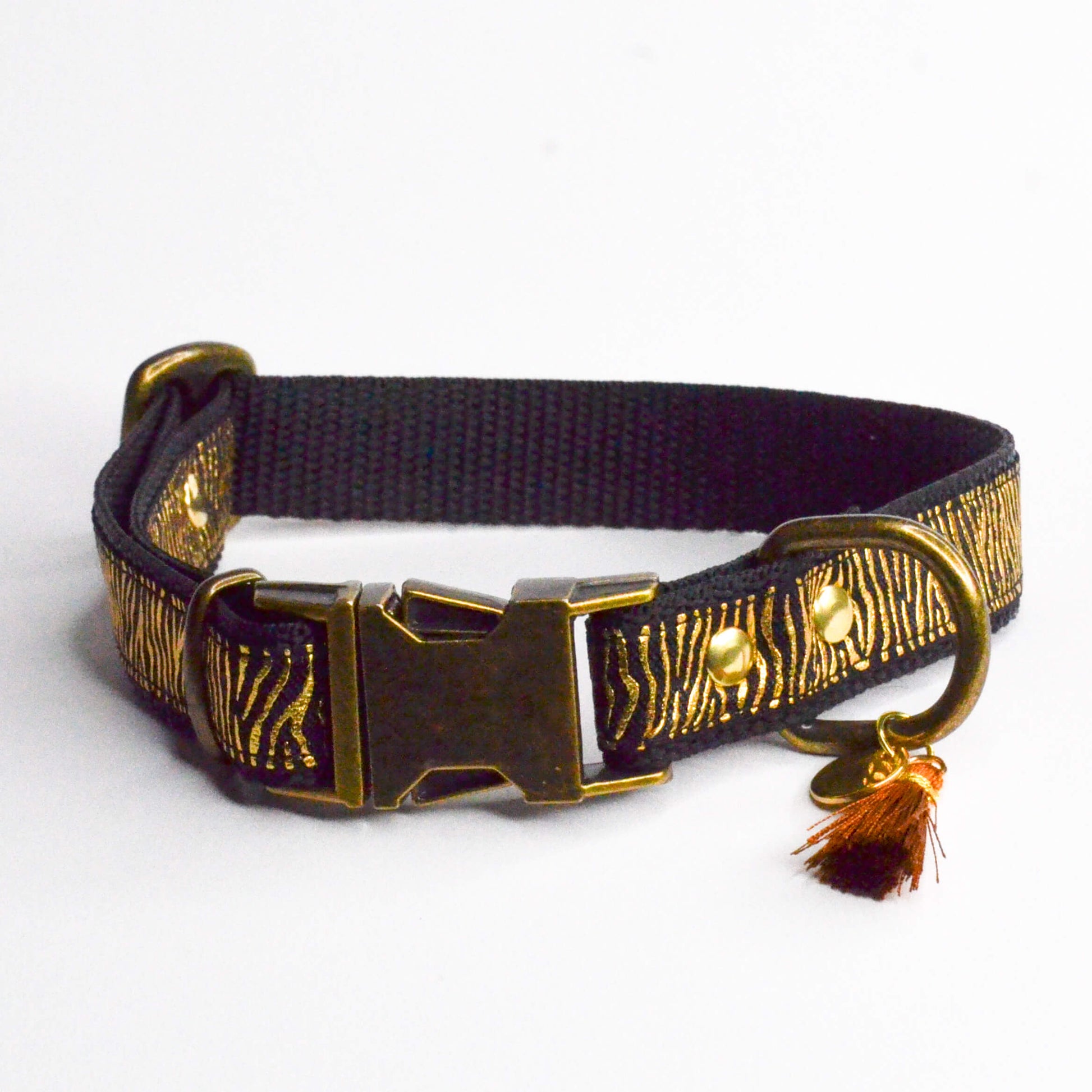 Rockxdogs - Halsband Go wild! tijger zwart