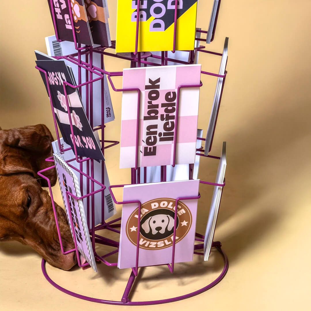 Heyday - Wenskaart - La dolce vizsla