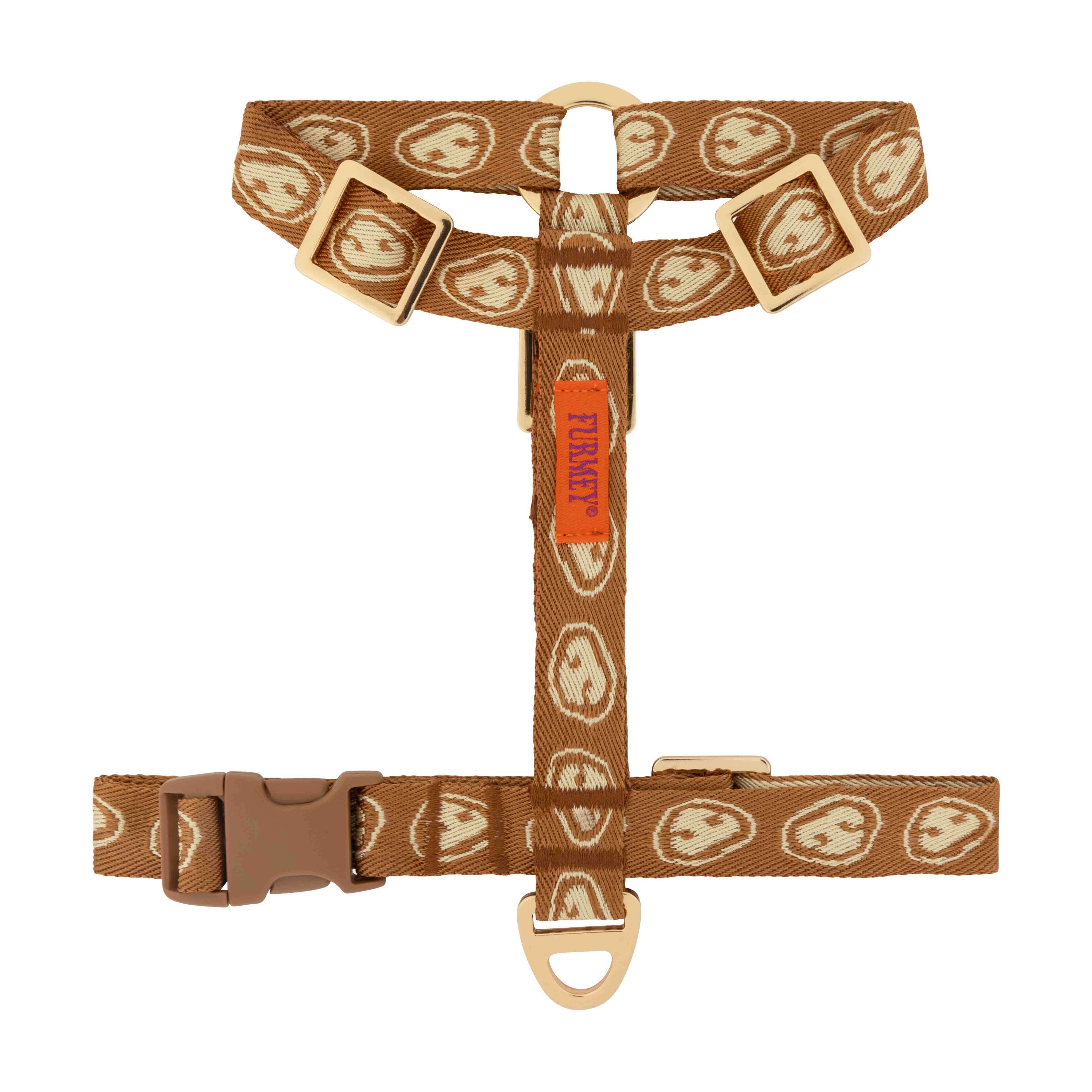 Furmey - Y-harnas Latte Brown