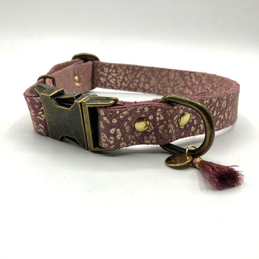 Rockxdogs - Leren halsband Dolce Vita