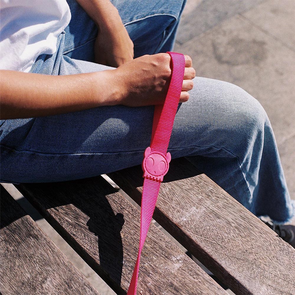 Zee.Dog - Riem Pink Led