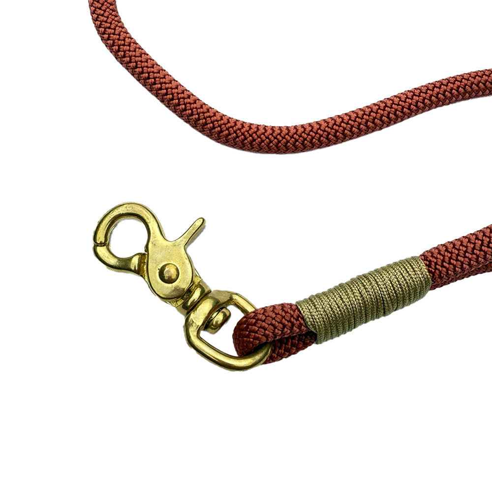 Rockxdogs - (Handsfree) Looplijn Copper Red