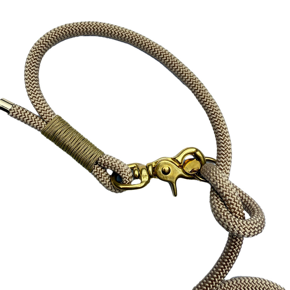 Rockxdogs - (Handsfree) Looplijn Taupe