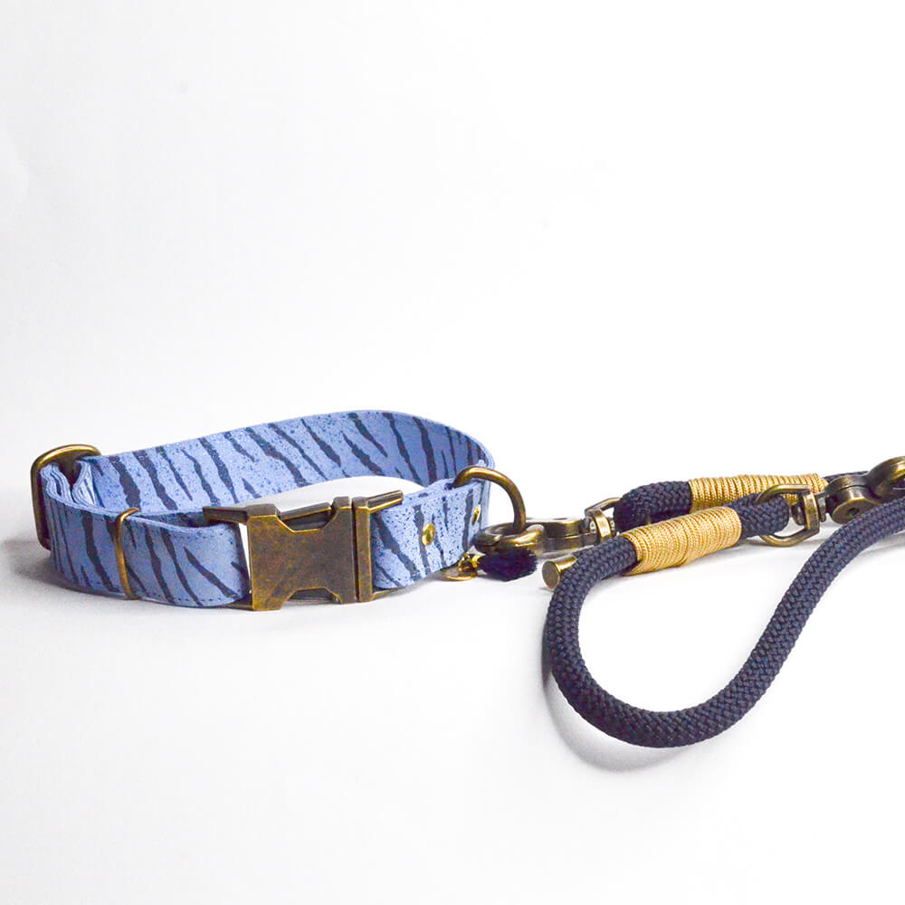 Rockxdogs - Leren halsband Tigre