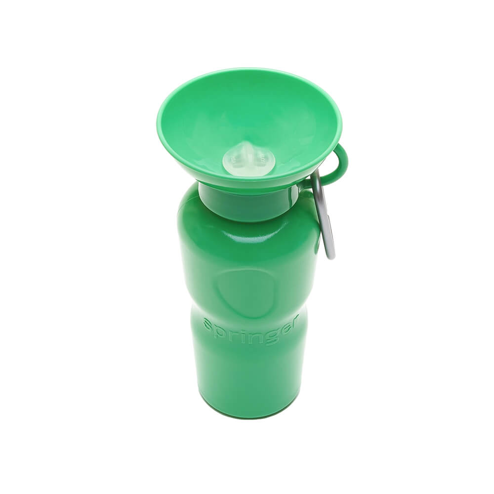 Springer - Classic Dog Travel Bottle - Green (650 ml)