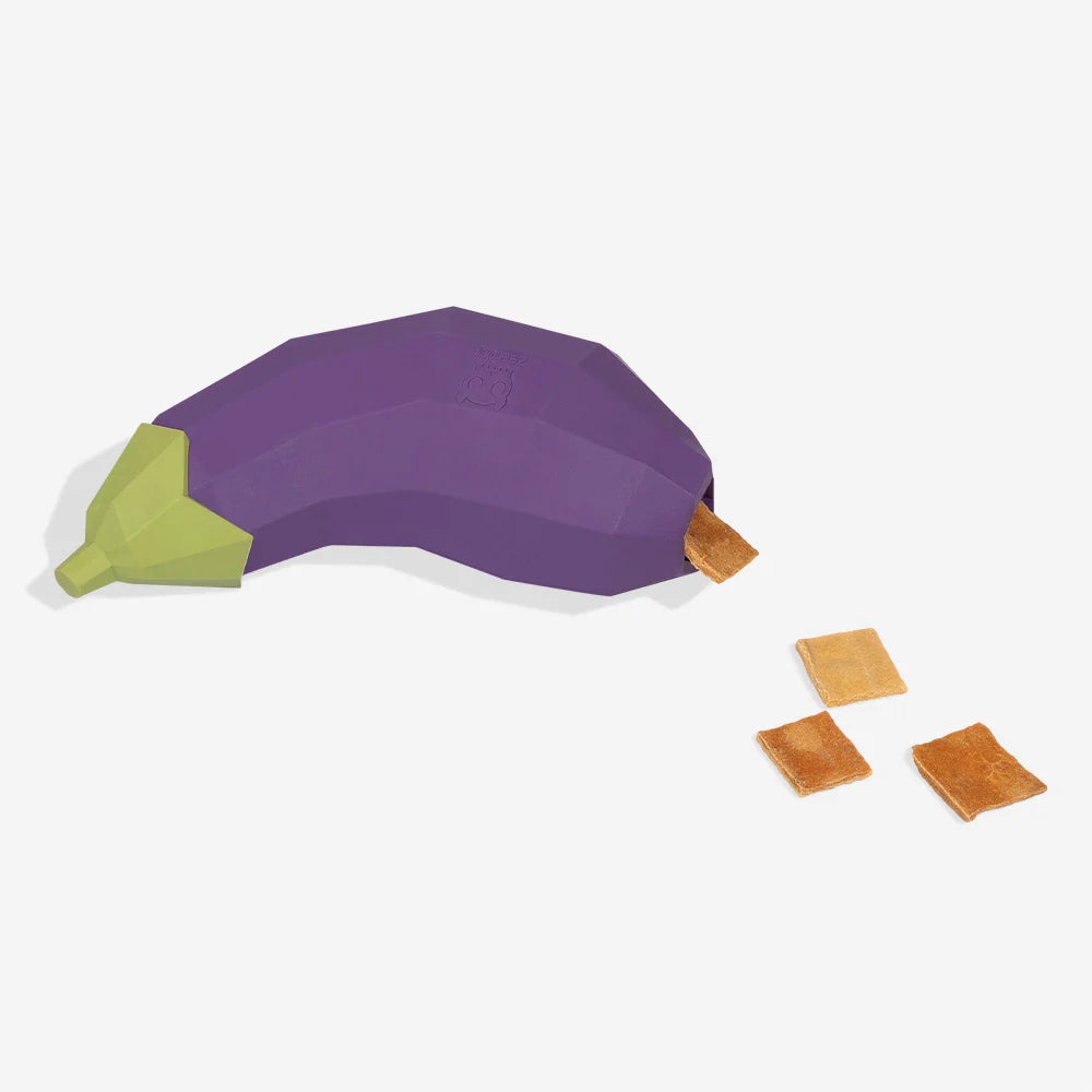 Zee.Dog - Super Veggiez - Aubergine (13 cm)