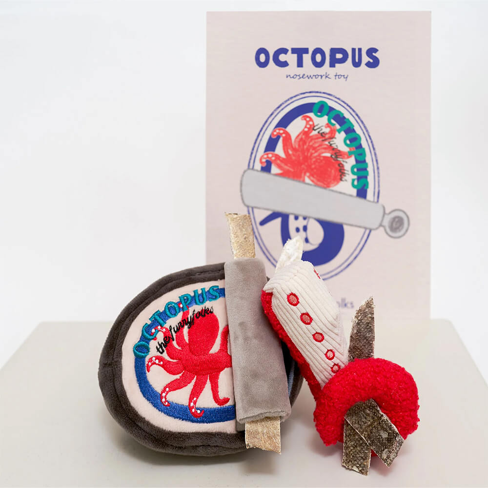 The Furryfolks - Tinned Octopus (18 cm)