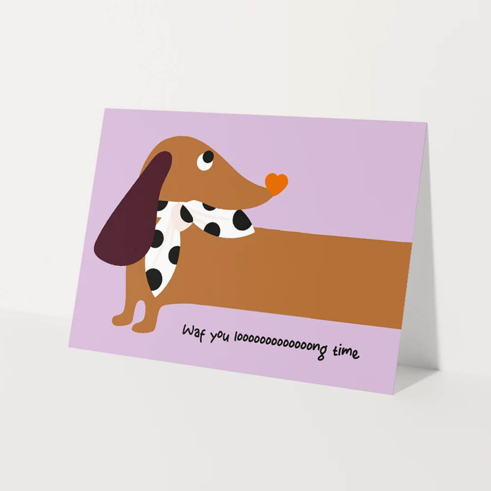 Heyday - Wenskaart - Waf you long time