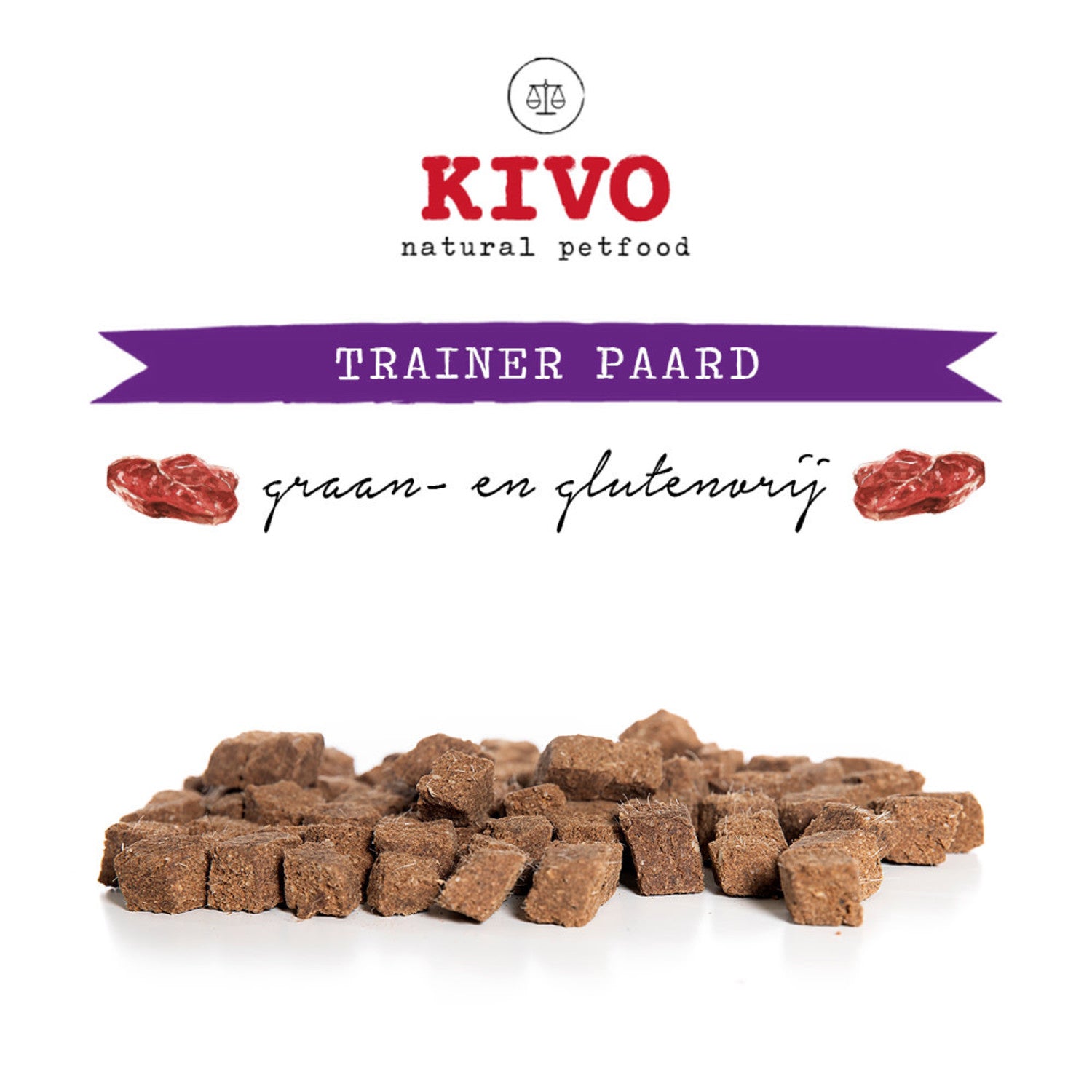 Kivo Petfood - Trainer Paard - 200 gram