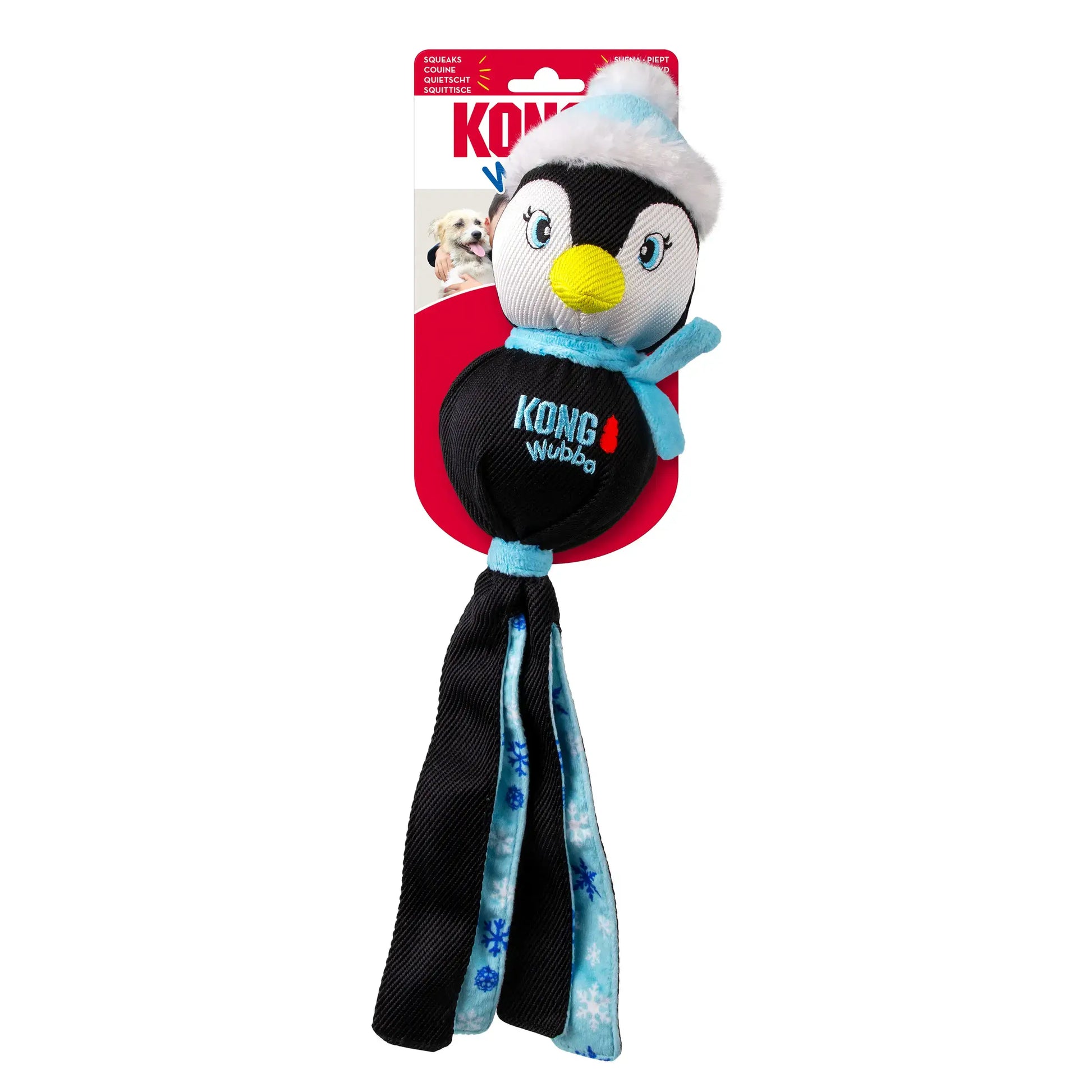 KONG - Holiday Wubba Pinguïn (33 cm)