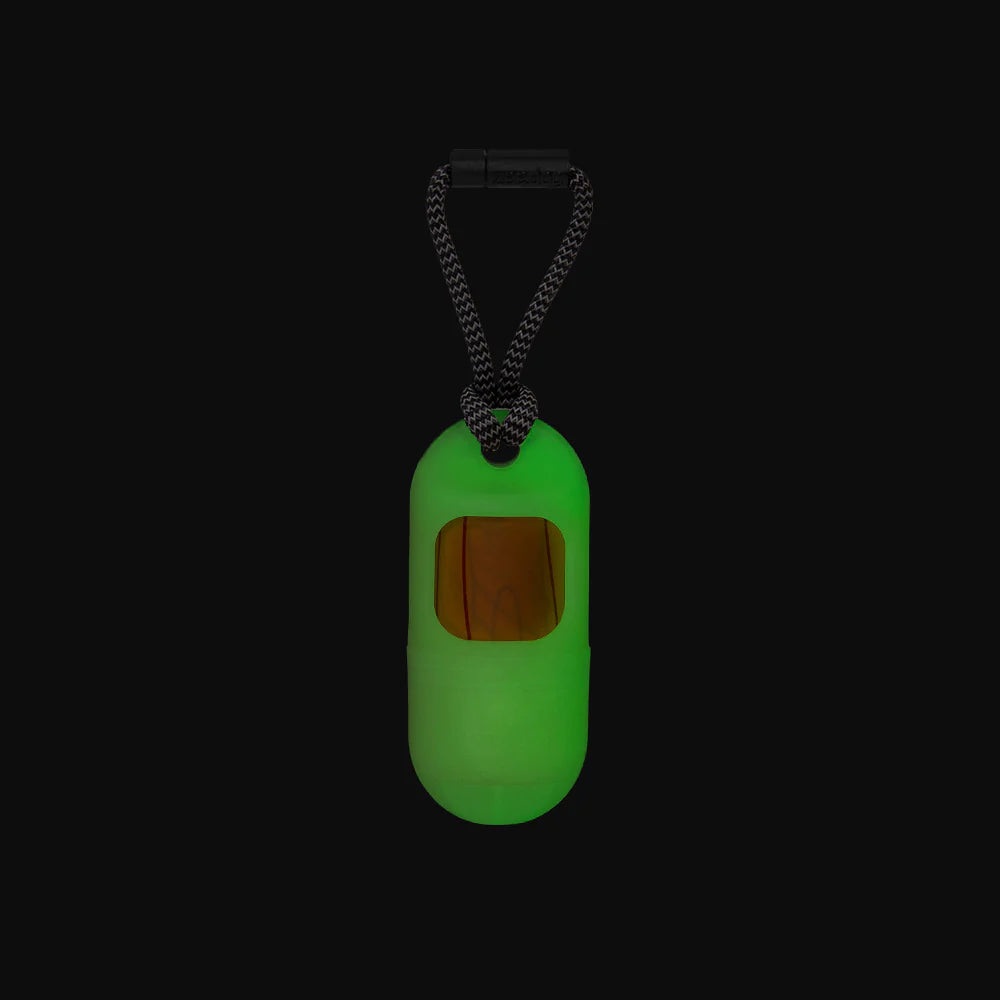Zee.Dog - Poepzakhouder Glow in the Dark