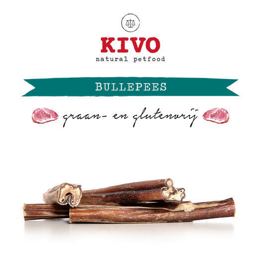 Kivo Petfood - Bullepees Gezaagd - 5 stuks