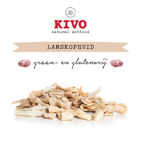 Kivo Petfood - Lamskophuid - 500 gram