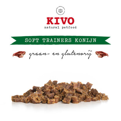 Kivo Petfood Soft Trainers Konijn - 100 gram