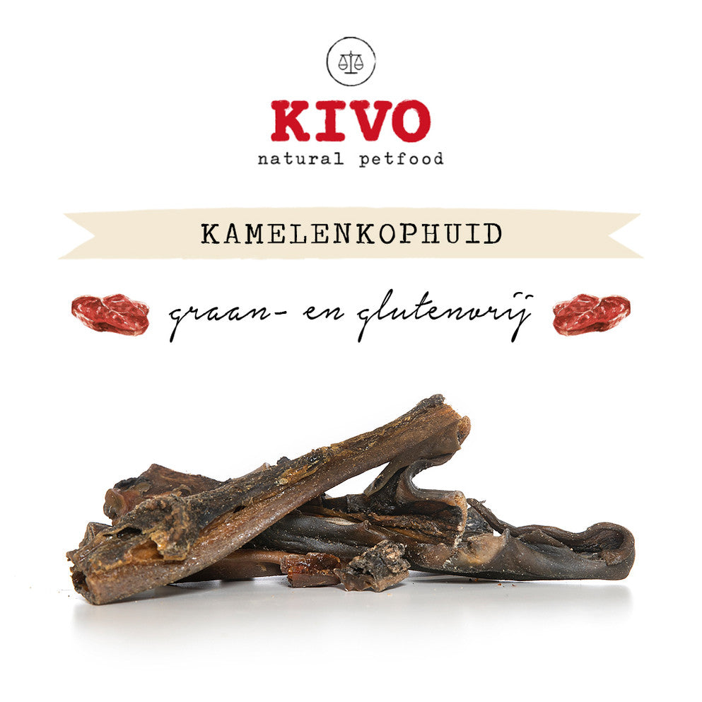 Kivo Petfood - Kamelenkophuid - 200 gram