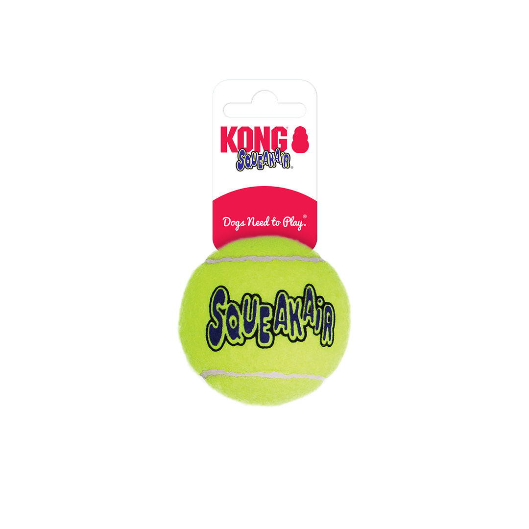 KONG - Air Squeaker Tennisbal - 1 stuk (6,5 cm)