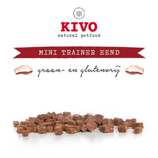 Kivo Petfood - Mini Trainer Eend - 200 gram