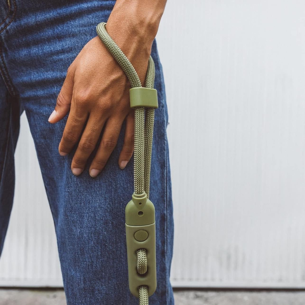 Zee.Dog - Handsfree Riem Army Green