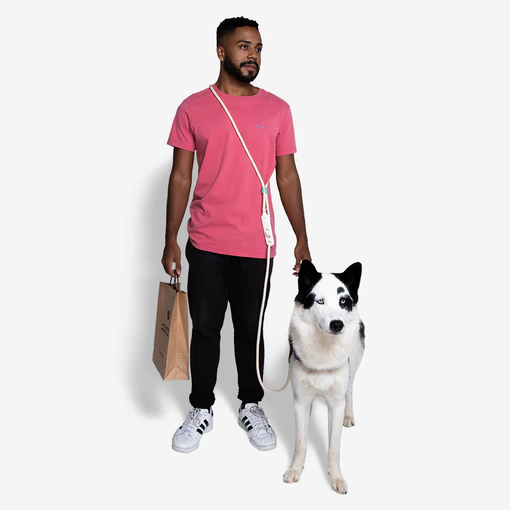Zee.Dog - Handsfree Riem Vanilla